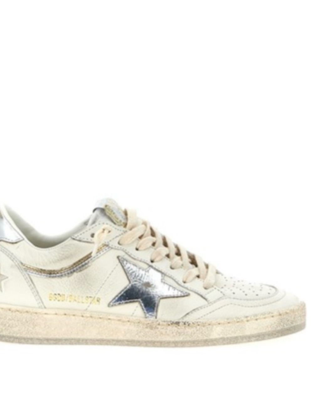 Golden Goose ball star Sneakers with Silver Star 38 - Picture 3 of 14